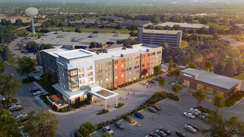 Hyatt House Oak Brook Hotel Exterior photo